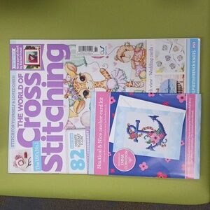 The World of Cross Stitching Magazine Issue 361 with Anchor Card Kit